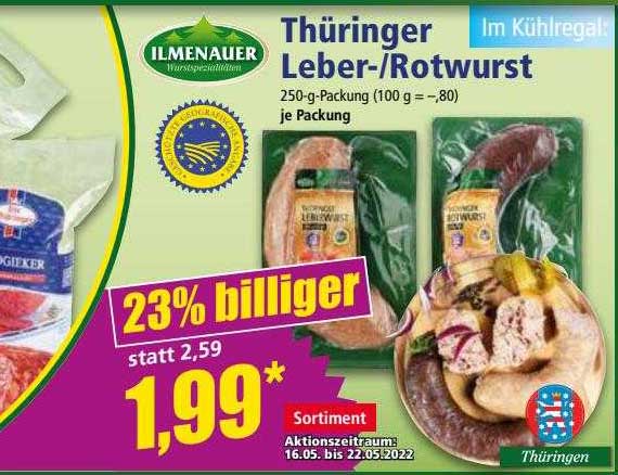 NORMA Thüringer Leber-rotwurst