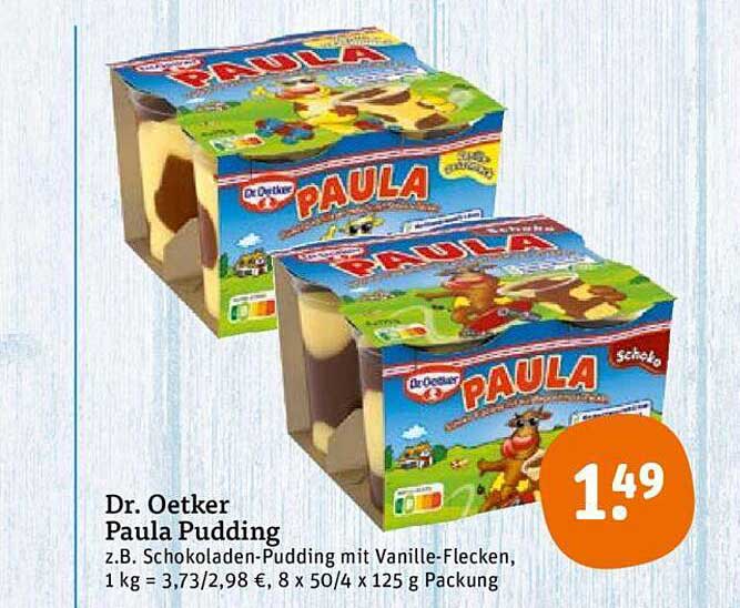 Dr Oetker Paula Pudding Angebot bei Tegut 1Prospekte.de