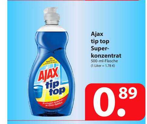 Famila Ajax Tip Top Super Konzentrat
