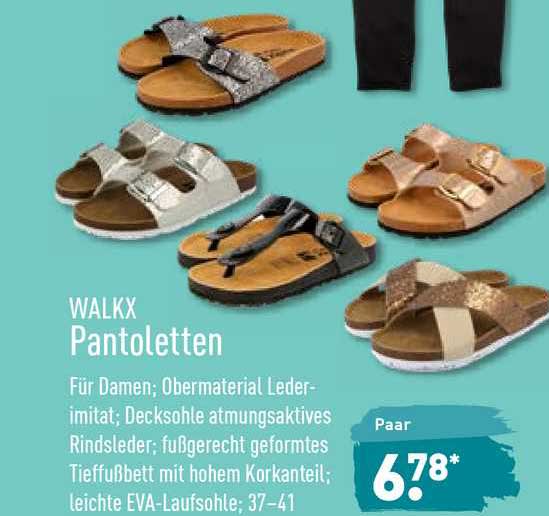 walkx pantoletten aldi