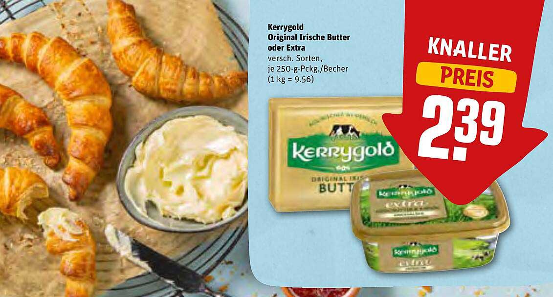 Kerrygold Original Irische Butter Oder Extra Angebot bei REWE Kaufpark ...