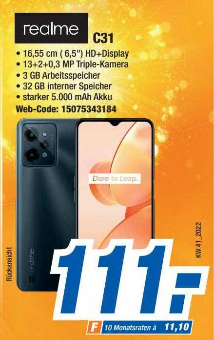 Realme C31 Angebot bei Expert - 1Prospekte.de