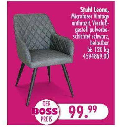 Stuhl Leona Angebot bei Möbel Boss 1Prospekte.de