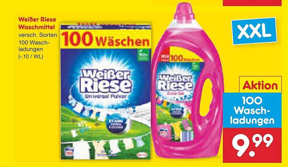 Weisser Riese Voll- Oder Colorwaschmittel Angebot bei Kaufland