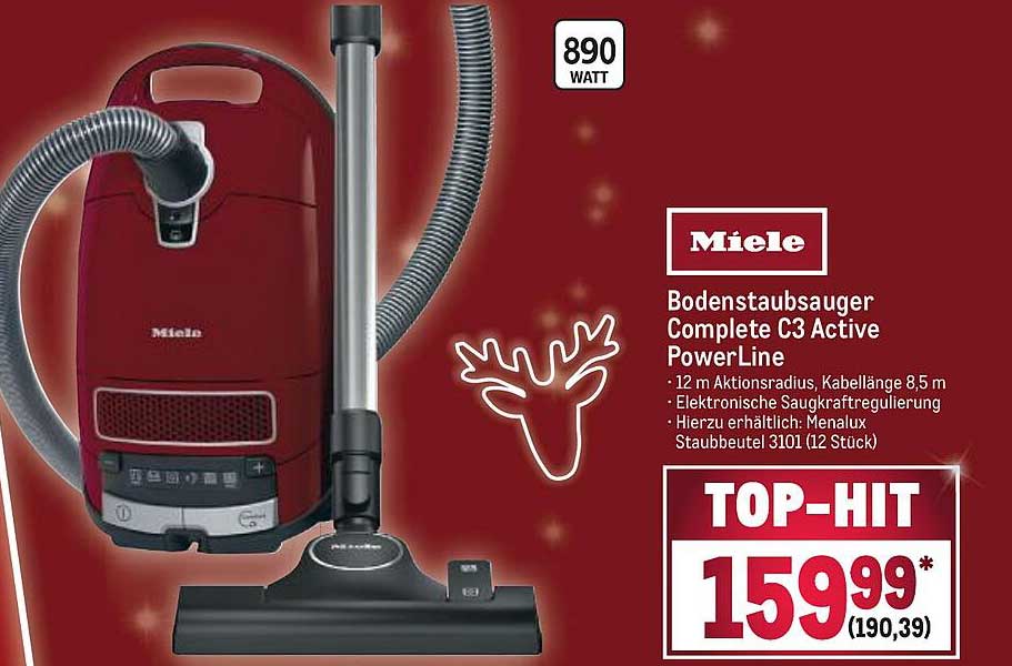 miele complete c3 powerline black
