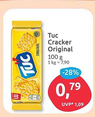 Tuc Rackers Tuc Cracker Original Angebot bei Budni - 1Prospekte.de