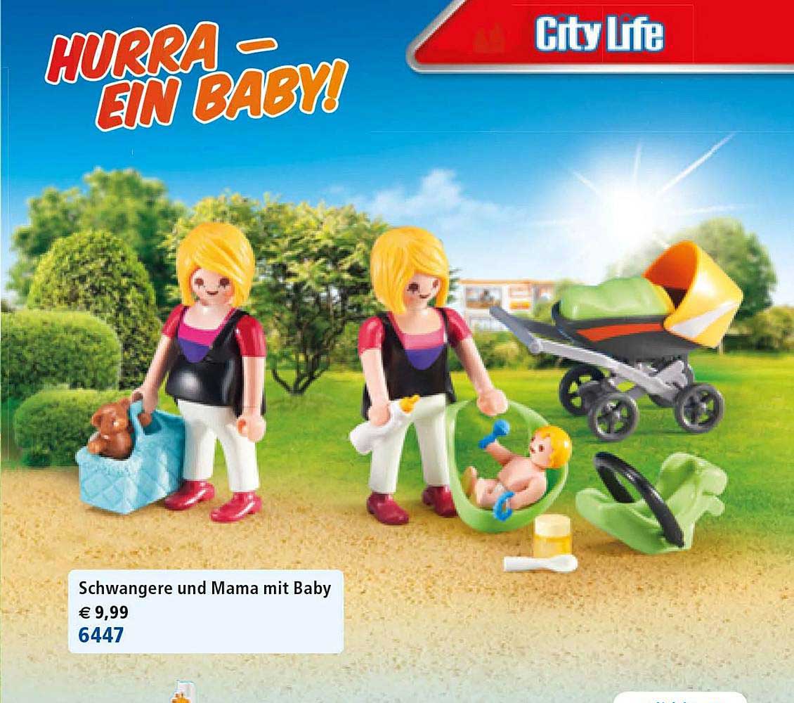 6447 Schwangere Und Mama Mit Baby Angebot bei Playmobil