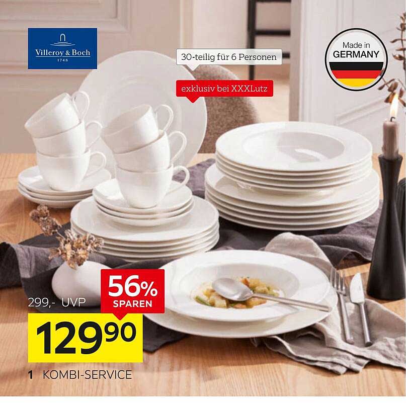 Villeroy & Boch Kombi-service Angebot bei XXXLutz - 1Prospekte.de