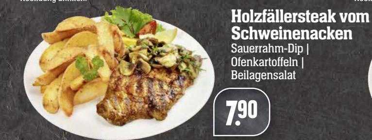 Holzfällersteak Vom Schweinenacken Angebot bei Scheck In Center