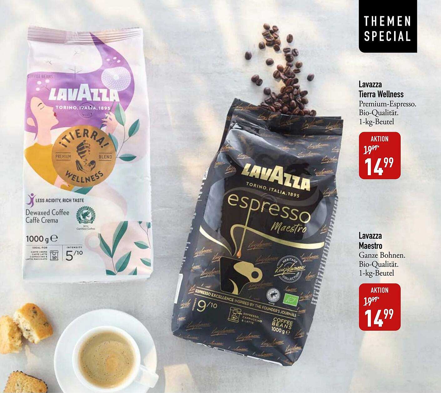 Lavazza Tierra Wellness Oder Maestro Angebot bei DINEA - 1Prospekte.de