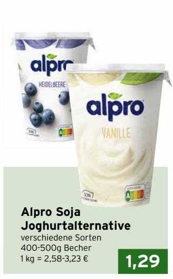 CAP Markt Alpro Soja Joghurtalternative