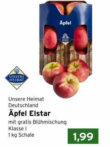 CAP Markt Unsere Heimat äpfel Elstar