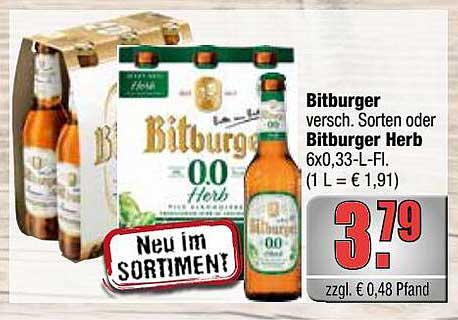 Alldrink Bitburger Oder Herb
