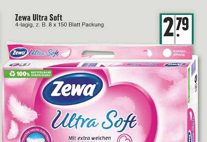 Zewa Ultra Soft Angebot bei EDEKA - 1Prospekte.de