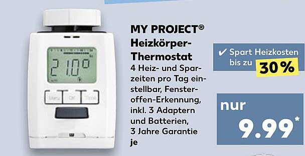 MY PROJECT Thermo-Scheibenschutz Angebot bei Kaufland