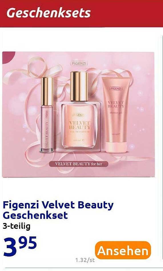 Action Figenzi Velvet Beauty Geschenkset