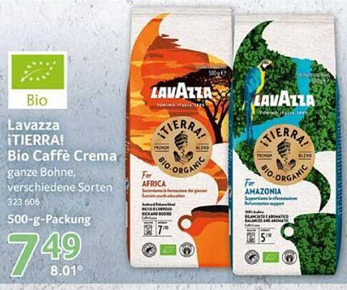 Lavazza Itierra! Bio Caffè Crema Angebot bei Selgros - 1Prospekte.de