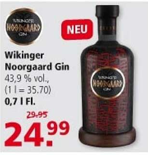 Wikinger Noorgaard Gin Angebot bei Multi Markt