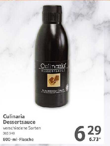 Culinaria Dessertsauce Angebot bei Selgros - 1Prospekte.de