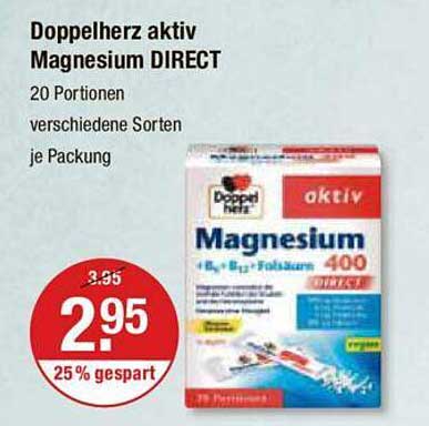 V-Markt Doppelherz Aktiv Magnesium Direct