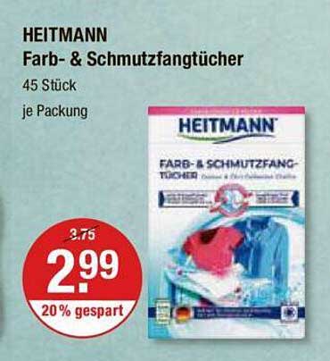 V-Markt Heitmann Farb- & Schumtzfangtücher