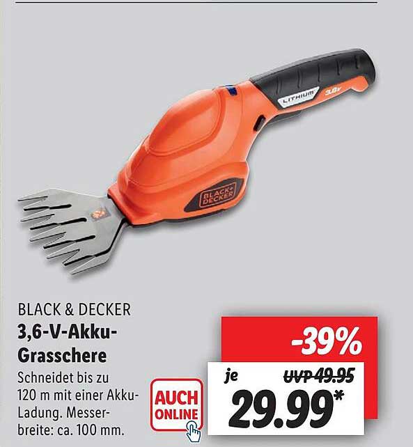 Black+Decker 3,6V Nat-Droog Accu Handstofzuiger Dustbuster - Incl. Laadstation
