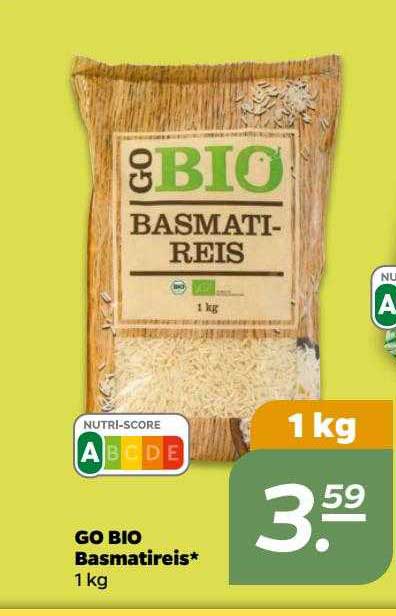 Go Bio Basmatireis Angebot bei Netto - 1Prospekte.de