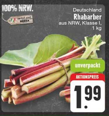 Edeka Deutschland Rhabarber Angebot bei EDEKA 1Prospekte.de