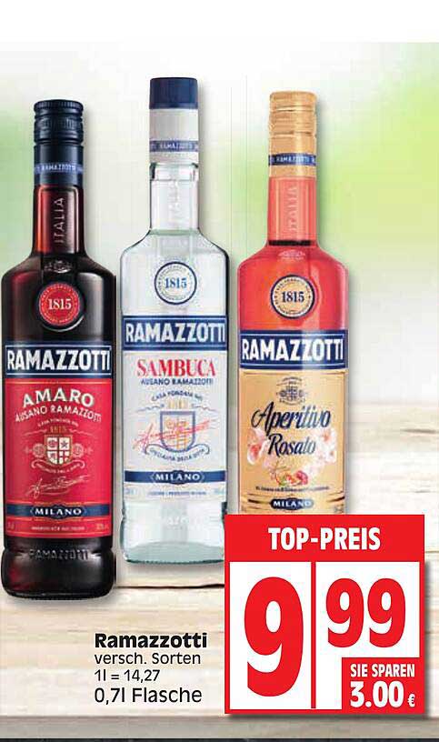 Wo Ist Ramazzotti Diese Woche Im Angebot Ramazzotti Angebot bei EDEKA - 1Prospekte.de