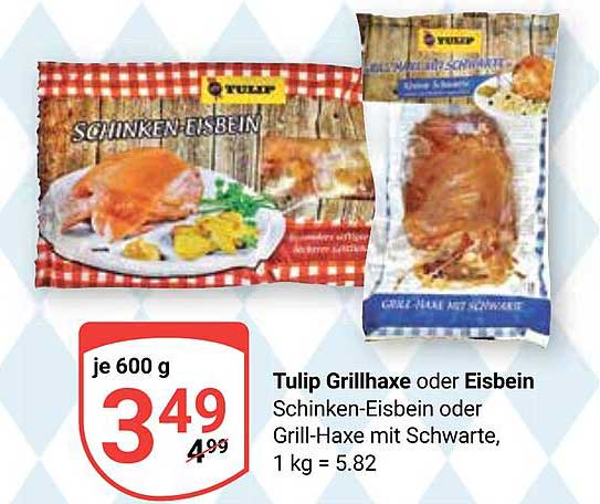 Tulip Grillhaxe Oder Eisbein Angebot bei Globus - 1Prospekte.de