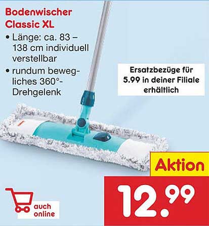 Bodenwischer Classic Xl Angebot bei Netto Marken-Discount
