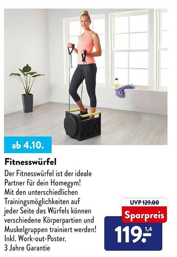 Fitnesswürfel Angebot Bei ALDI Nord - 1Prospekte.de