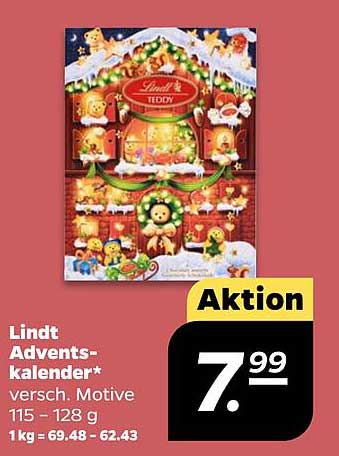 Lindt Adventskalender Angebot bei Netto - 1Prospekte.de