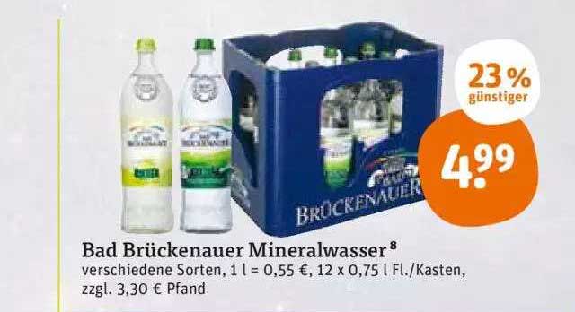 Tegut Bad Brückenauer Mineralwasser
