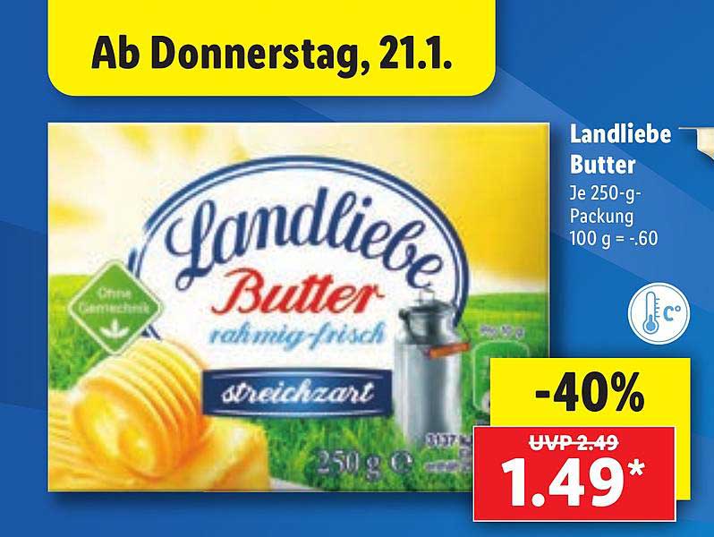 Landliebe Butter Im Angebot