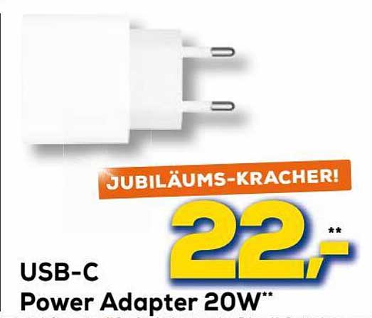 Usb-c Power Adapter 20w Angebot bei Euronics XXL - 1Prospekte.de