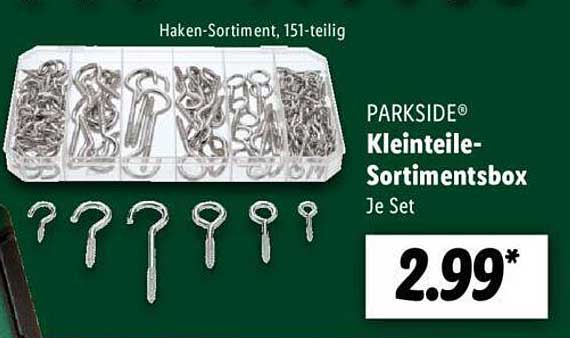Parkside Kleinteile-sortimentsbox Angebot bei Lidl