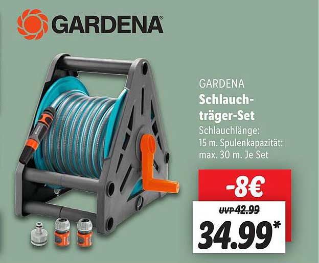 Gardena Schlauchträgerset Angebot bei Lidl 1Prospekte.de