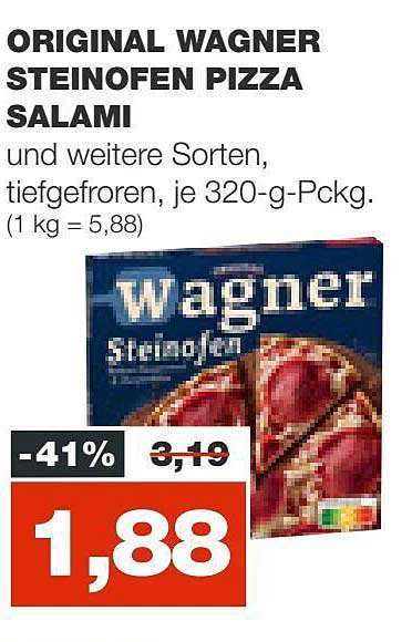 Original Wagner Steinofen Pizza Salami Angebot Bei Real Original Wagner Steinofen Pizza Salami Angebot Bei Real