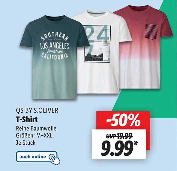 Lidl Qs By S.oliver T-shirt