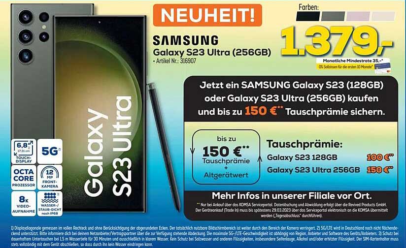 Berlet Samsung Galaxy S23 Ultra (256gb)