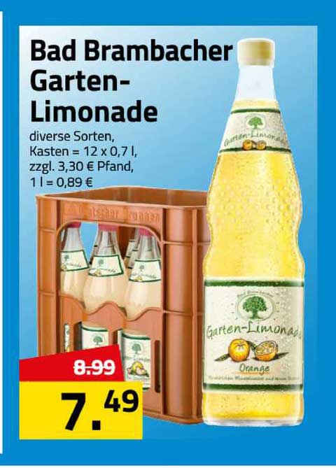 Logo Getränkemarkt Bad Brambacher Garten-limonade