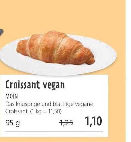 Superbiomarkt Croissant Vegan Moin