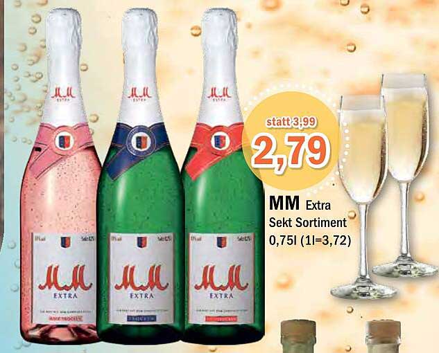 Mm Extra Sekt Sortiment Angebot bei Aktiv Irma