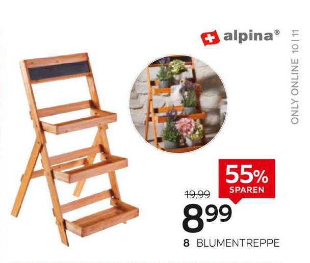 XXXLutz Alpina Blumentreppe