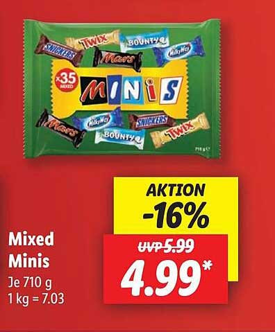 Mixed Minis Angebot bei Lidl - 1Prospekte.de