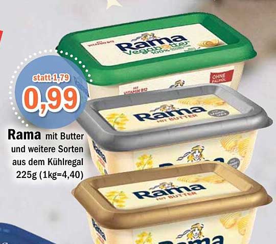Rama Mit Butter Angebot Diese Woche Rama Mit Butter Angebot bei Aktiv Irma - 1Prospekte.de
