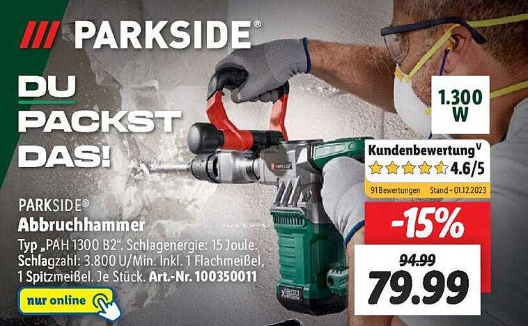 Angebot bei Parkside Lidl Flachverbinder Winkel-flachwinkel-