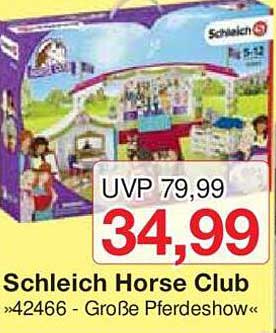 Schleich Horse Club „42466 - Große Pferdeshow“ Angebot bei Jawoll