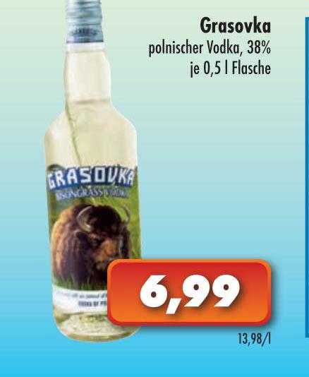 Löschdepot Grasovka Polnischer Vodka